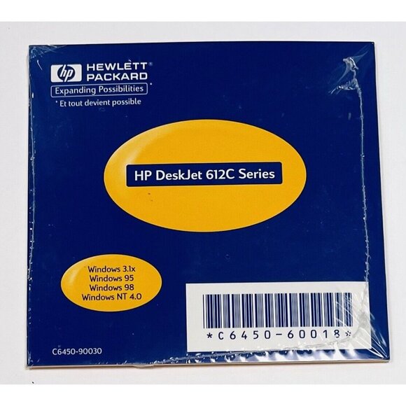 HP DeskJet 612C Series v 11.2 Printer Software Windows PC CD-Rom 1999 EUC - Picture 2 of 2